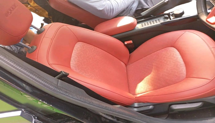 2023 Tata NEXON XZA PLUS LUX SUNROOF RED DARK PETROL, Petrol, Automatic, 17,141 km, interior