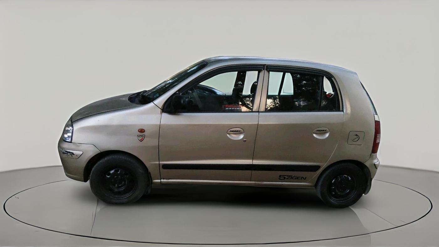 2009 Hyundai Santro Xing GLS, Petrol, Manual, 1,26,897 km, exterior