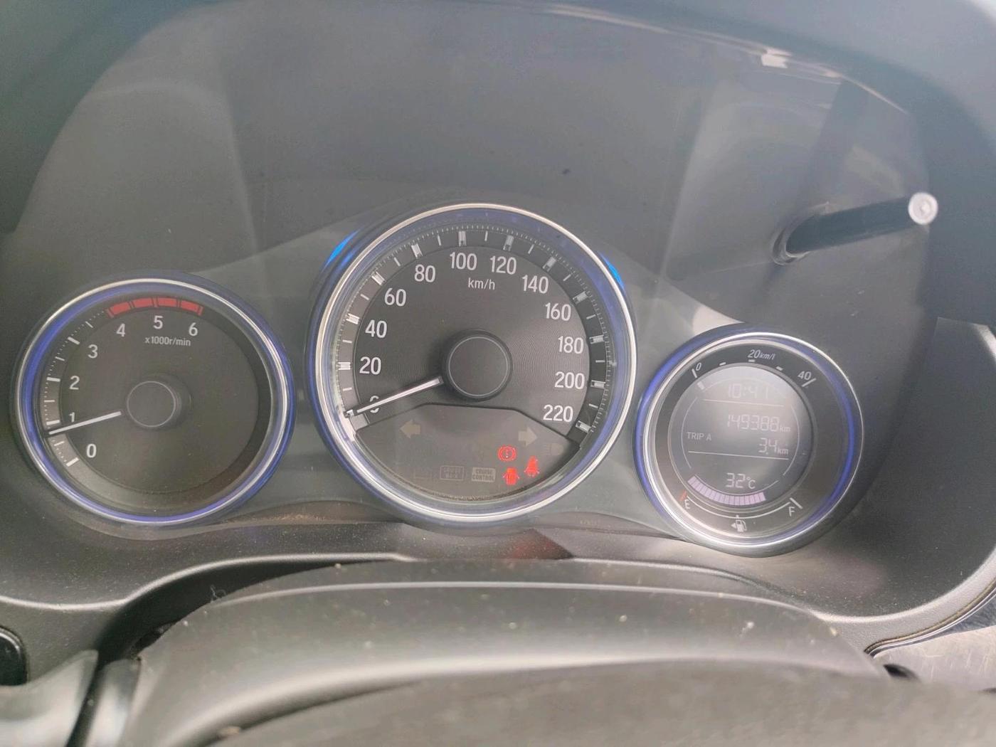 2016 Honda City 1.5L I-DTEC SV, Diesel, Manual, 1,49,388 km, interior