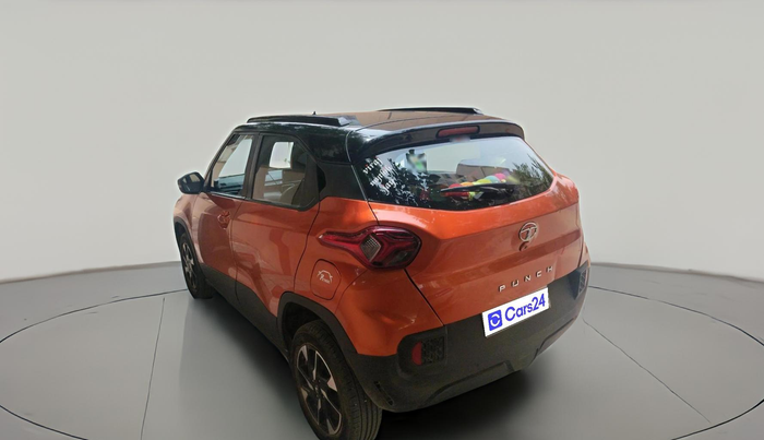2022 Tata PUNCH CREATIVE AMT 1.2 RTN DUAL TONE, Petrol, Automatic, 21,361 km, exterior