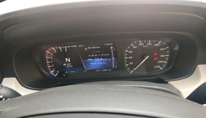 2022 Tata PUNCH CREATIVE AMT 1.2 RTN DUAL TONE, Petrol, Automatic, 21,361 km, interior