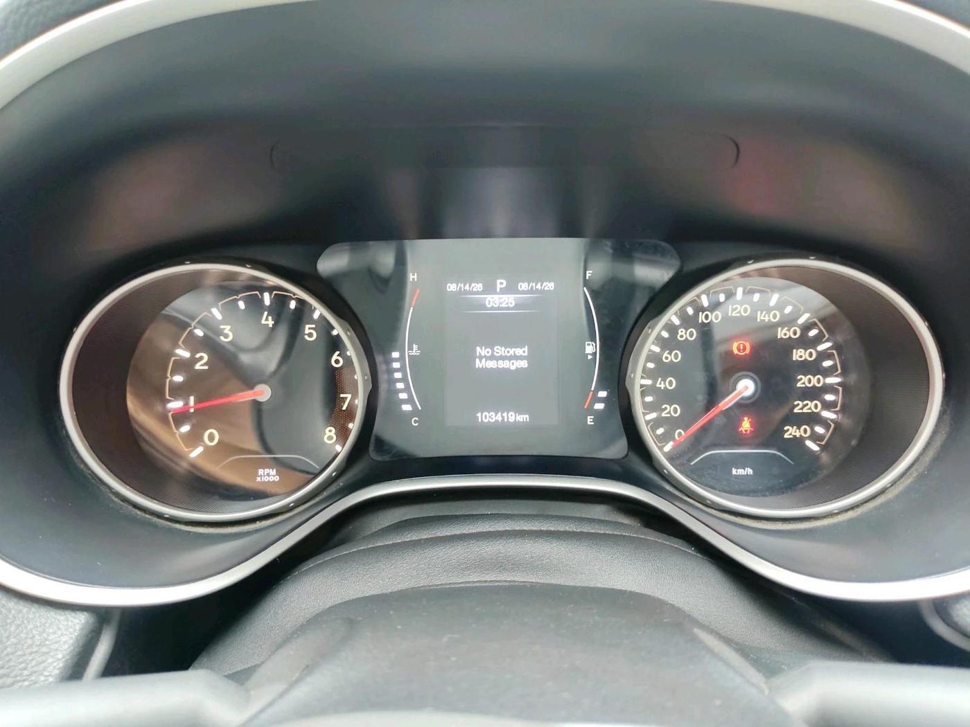 2017 Jeep Compass LIMITED 1.4 PETROL AT, Petrol, Automatic, 1,03,419 km, interior