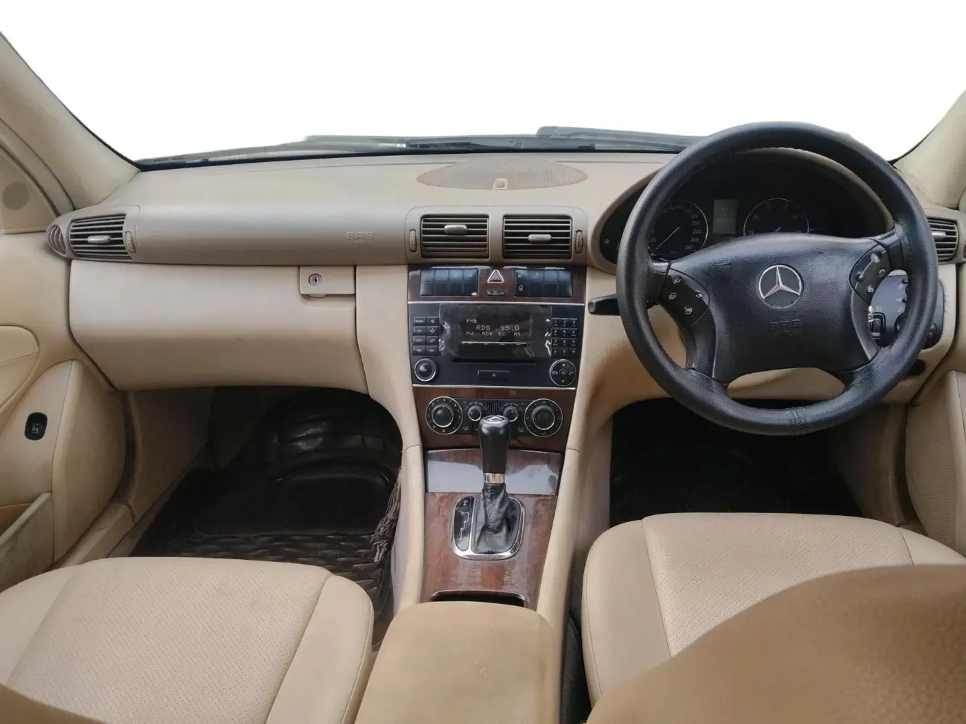 2007 Mercedes Benz C Class 200K AT, Petrol, Automatic, 69,072 km, interior