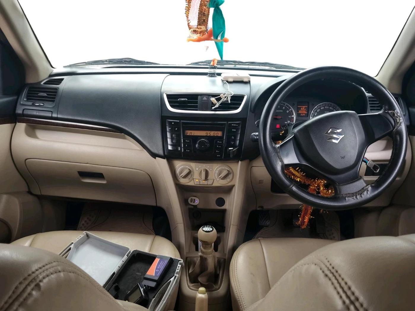 2013 Maruti Swift Dzire VXI, Petrol, Manual, 1,05,595 km, interior