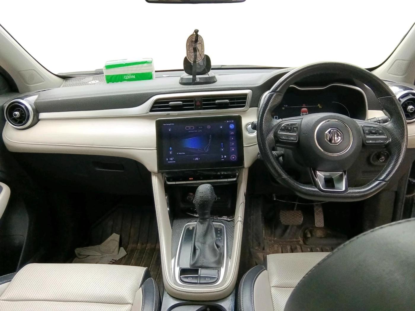 2022 MG ASTOR SHARP 1.5 CVT, Petrol, Automatic, 47,437 km, interior