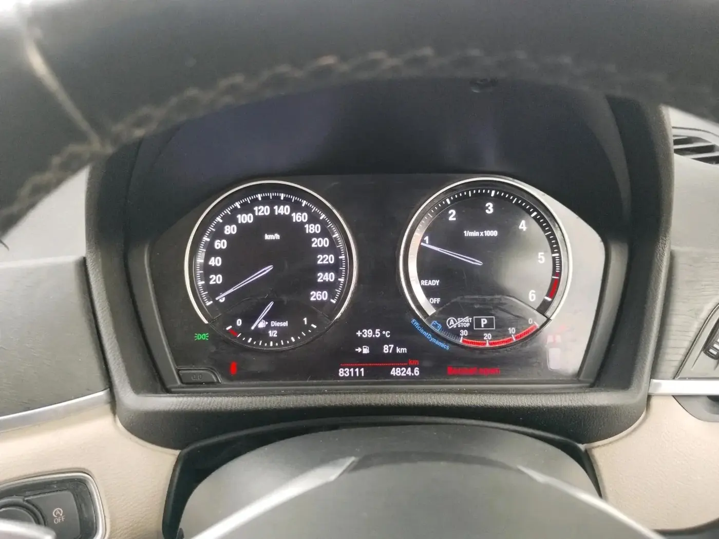 2018 BMW X1 sDrive 20d x Line, Diesel, Automatic, 83,111 km, interior