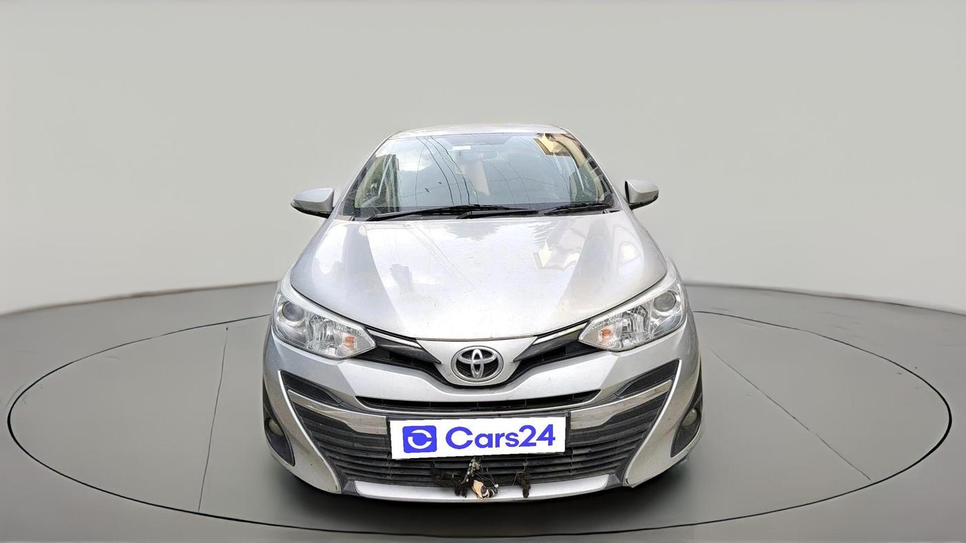 2018 Toyota YARIS G CVT, Petrol, Automatic, 1,67,260 km, exterior