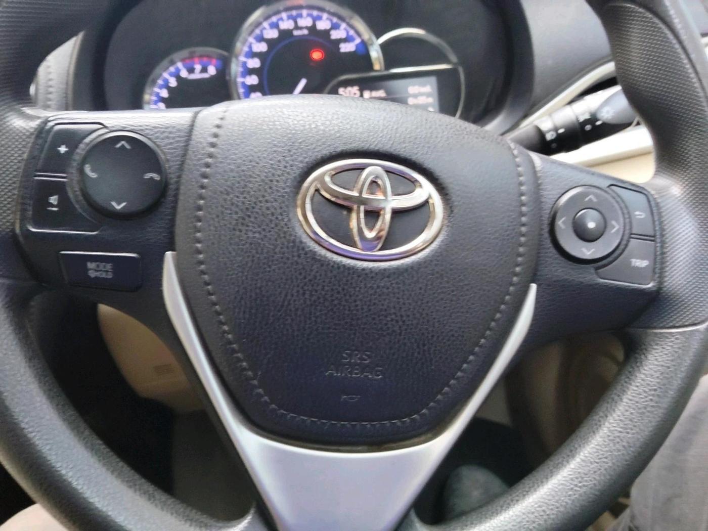 2018 Toyota YARIS G CVT, Petrol, Automatic, 1,67,260 km, interior