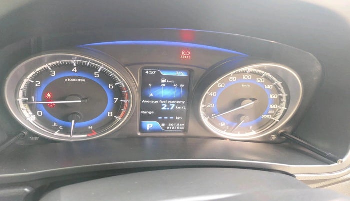2017 Maruti Baleno ZETA CVT PETROL 1.2, Petrol, Automatic, 91,075 km, interior