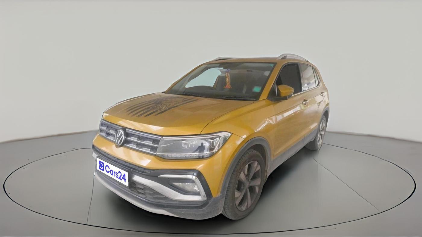 2023 Volkswagen TAIGUN TOPLINE 1.0 TSI MT, Petrol, Manual, 38,417 km, exterior