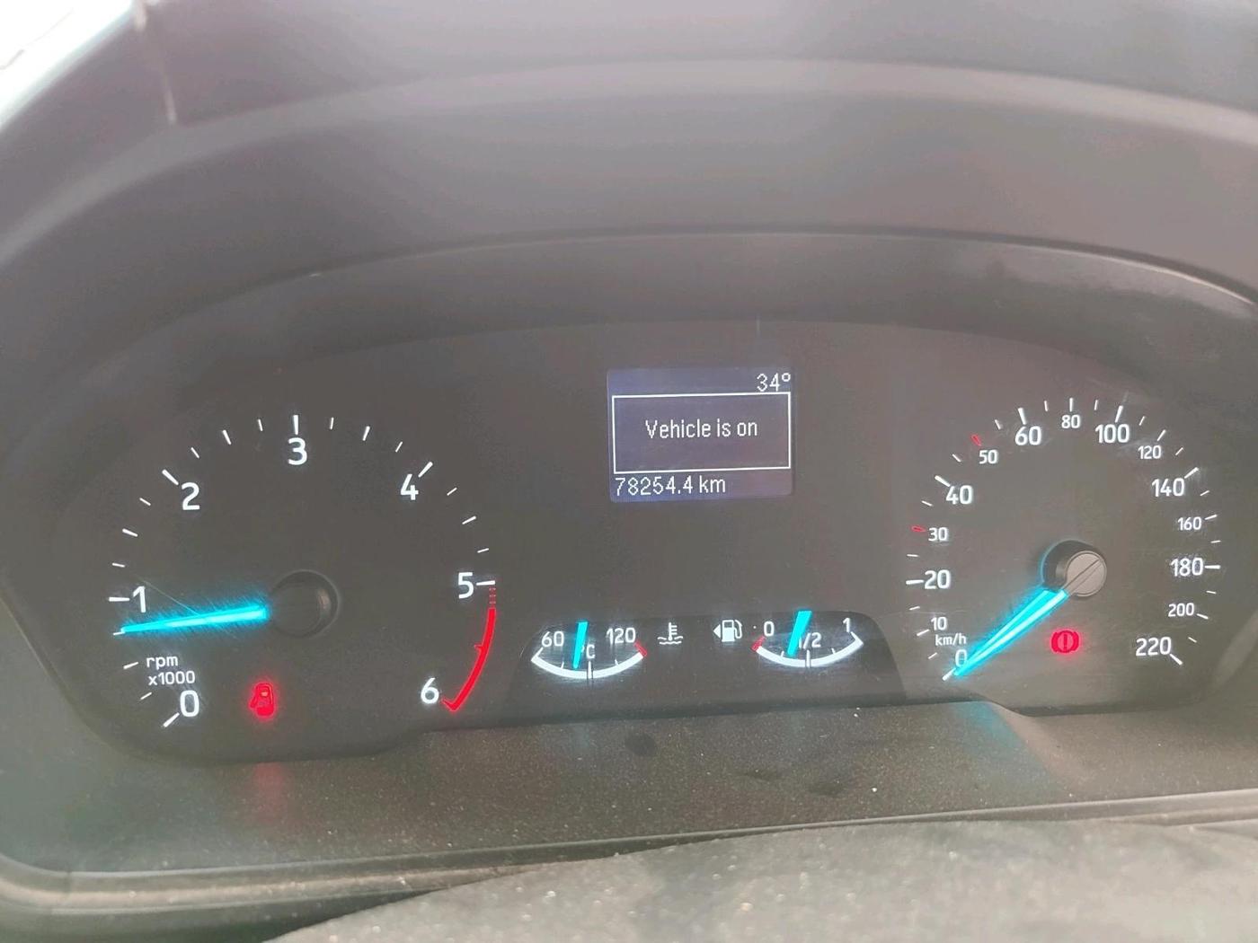 2018 Ford Ecosport TITANIUM 1.5L DIESEL, Diesel, Manual, 78,254 km, interior