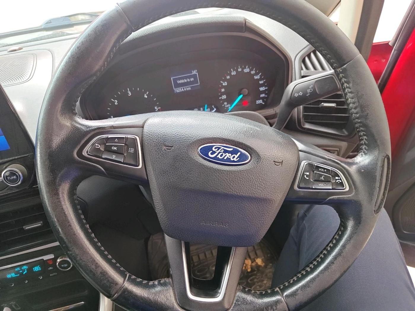 2018 Ford Ecosport TITANIUM 1.5L DIESEL, Diesel, Manual, 78,254 km, interior