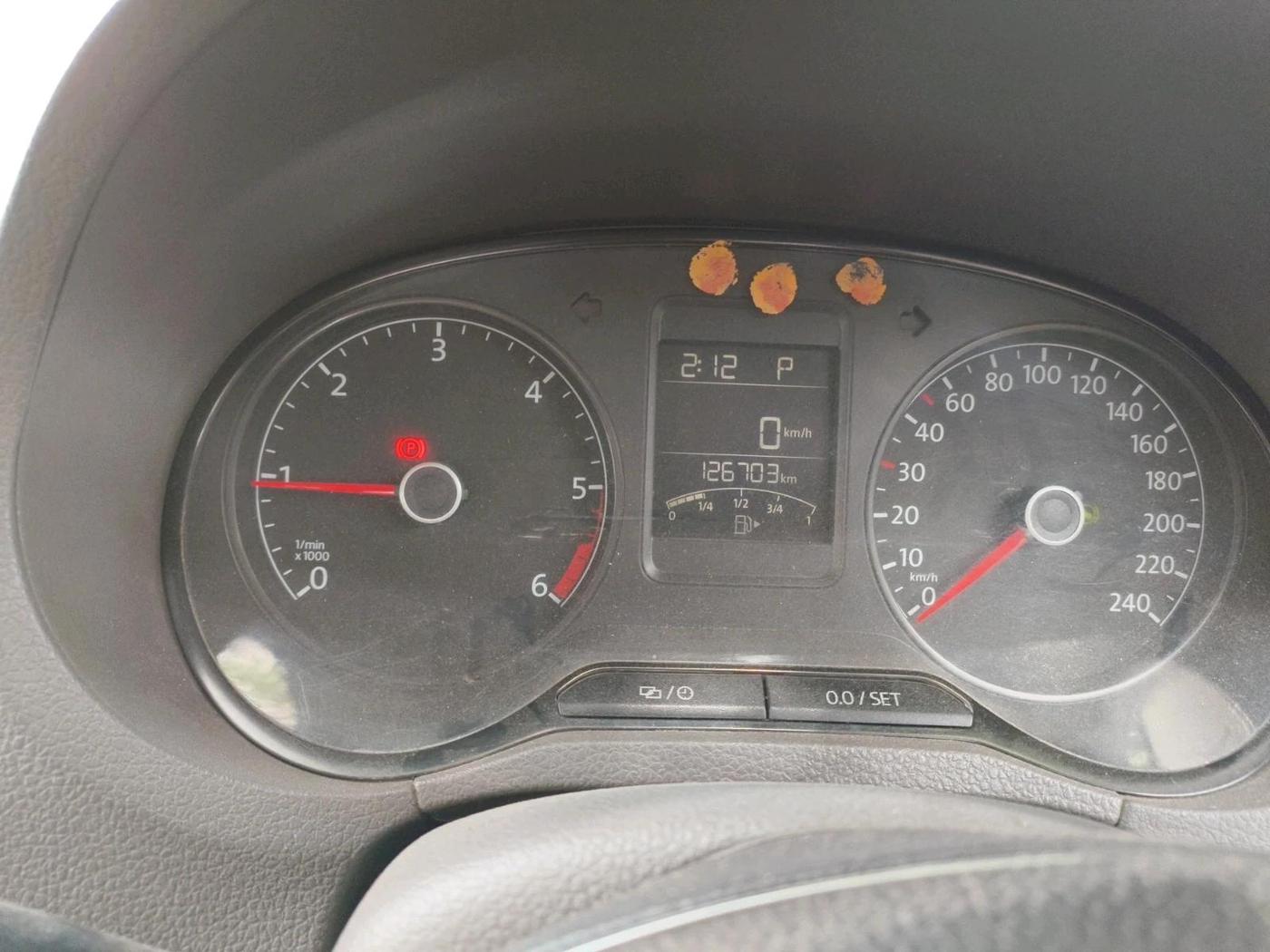 2016 Volkswagen Vento HIGHLINE 1.5 AT, Diesel, Automatic, 1,26,703 km, interior