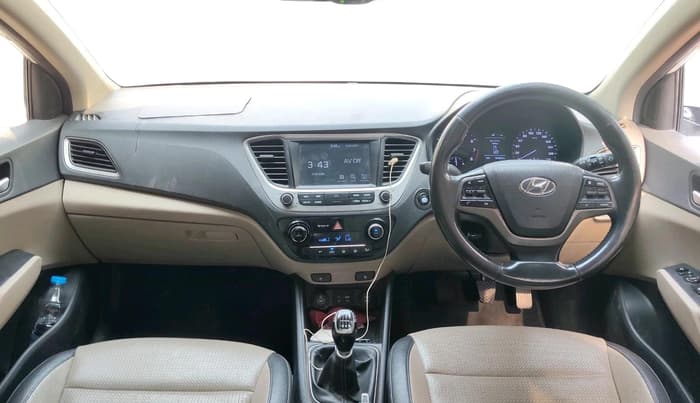 2018 Hyundai Verna 1.6 VTVT SX O, Petrol, Manual, 1,83,842 km, interior