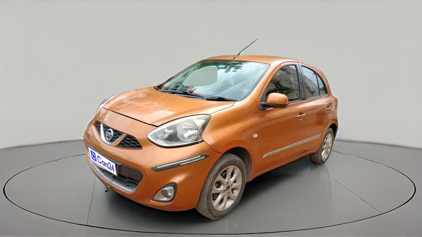 2017 Nissan Micra XV CVT, Petrol, Automatic, 1,04,326 km, exterior
