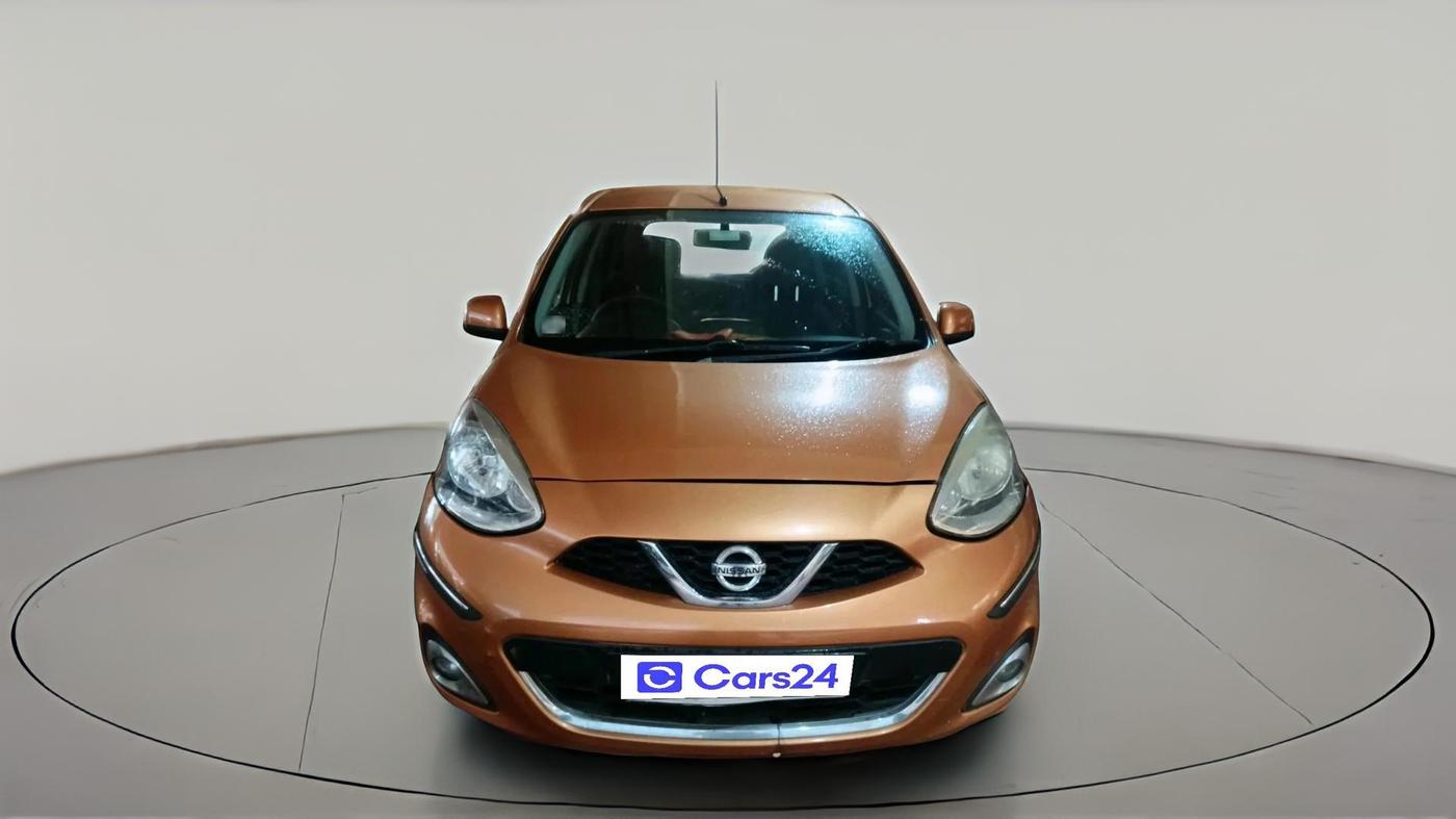 2017 Nissan Micra XV CVT, Petrol, Automatic, 1,04,326 km, exterior