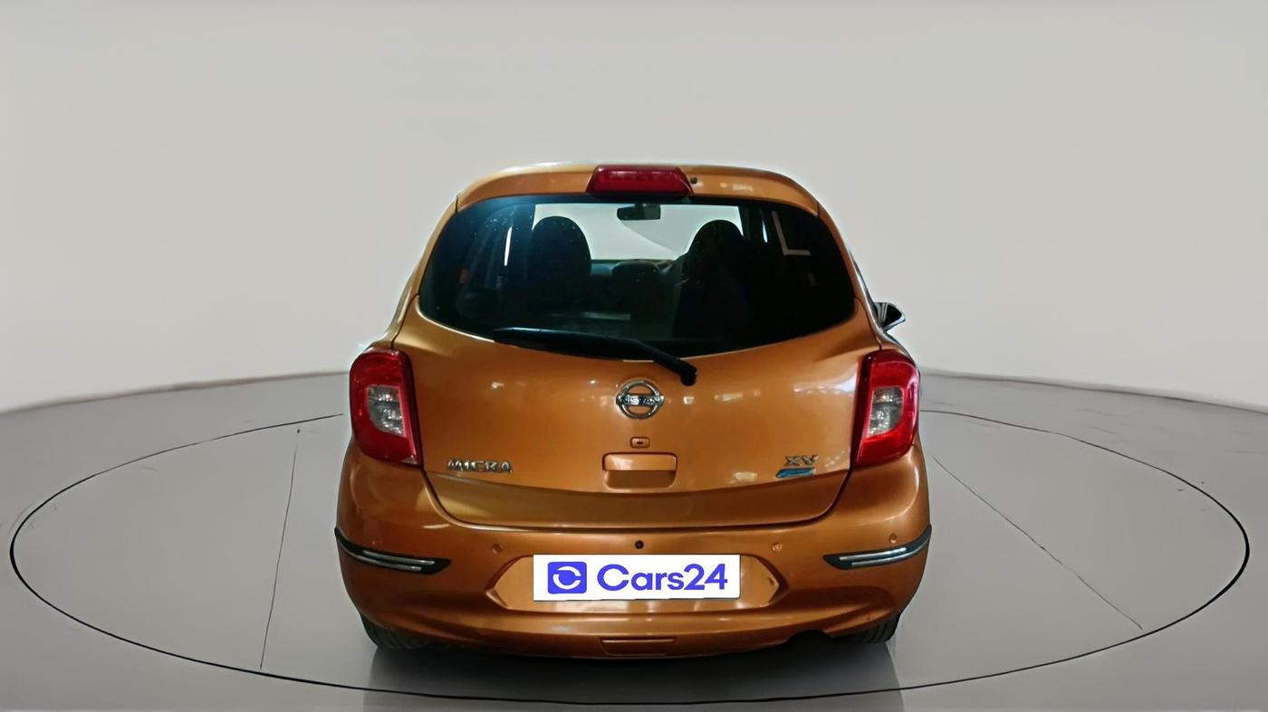 2017 Nissan Micra XV CVT, Petrol, Automatic, 1,04,326 km, exterior