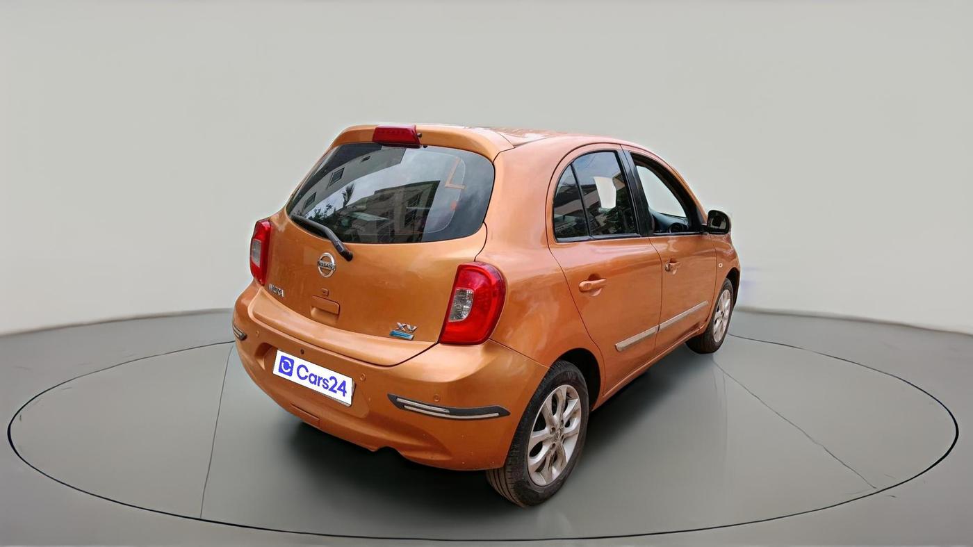 2017 Nissan Micra XV CVT, Petrol, Automatic, 1,04,326 km, exterior