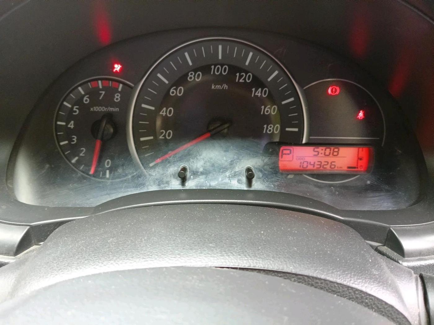 2017 Nissan Micra XV CVT, Petrol, Automatic, 1,04,326 km, interior