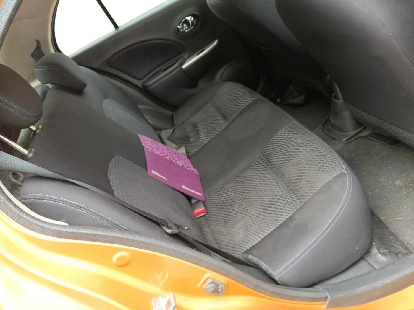 2017 Nissan Micra XV CVT, Petrol, Automatic, 1,04,326 km, interior