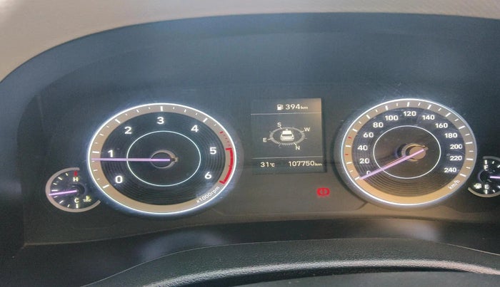 2020 Hyundai Creta SX 1.5 DIESEL, Diesel, Manual, 1,07,750 km, interior