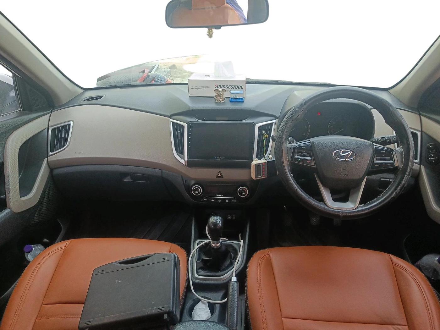 2017 Hyundai Creta SX 1.6 DIESEL, Diesel, Manual, 2,09,007 km, interior