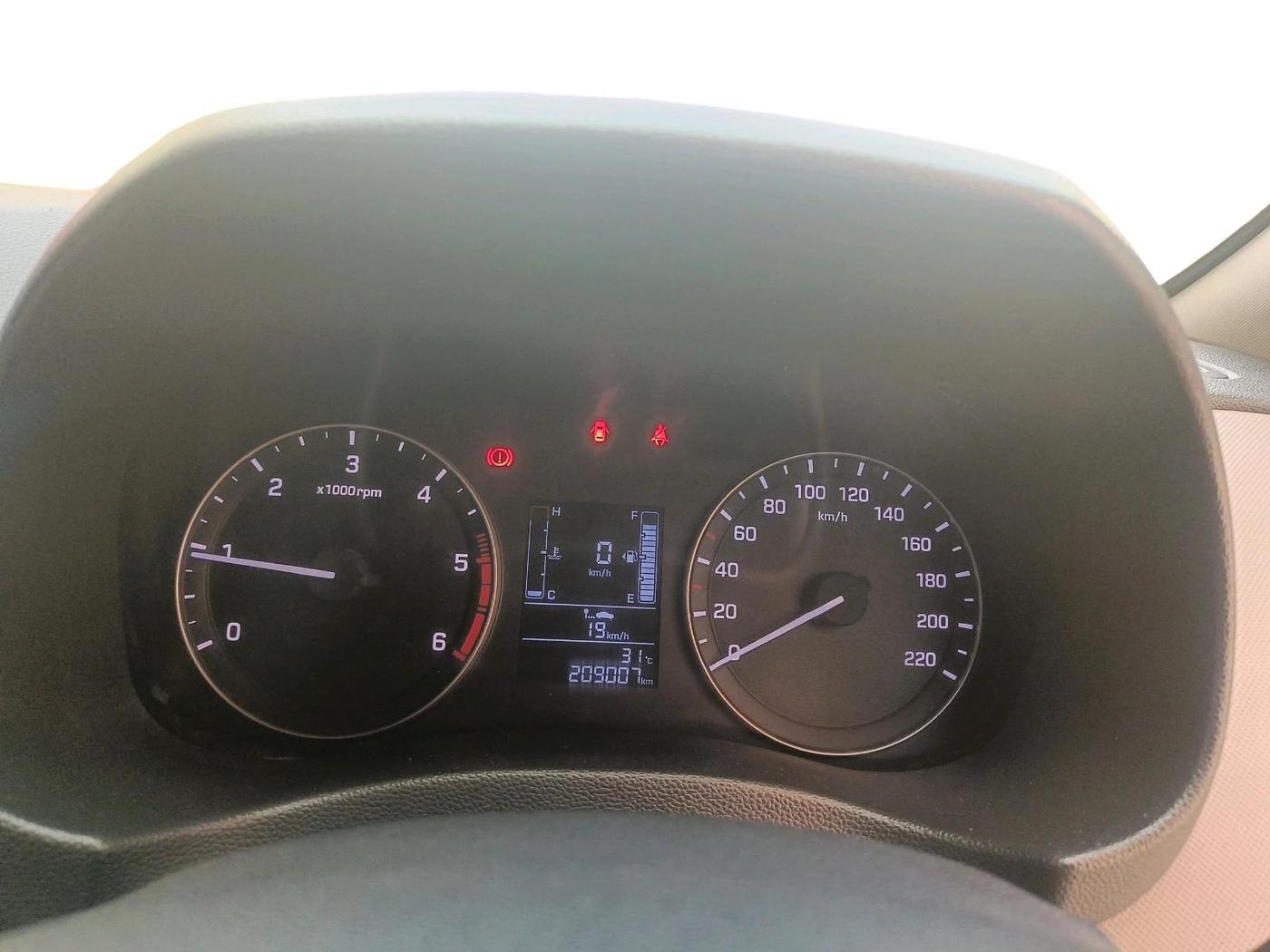 2017 Hyundai Creta SX 1.6 DIESEL, Diesel, Manual, 2,09,007 km, interior