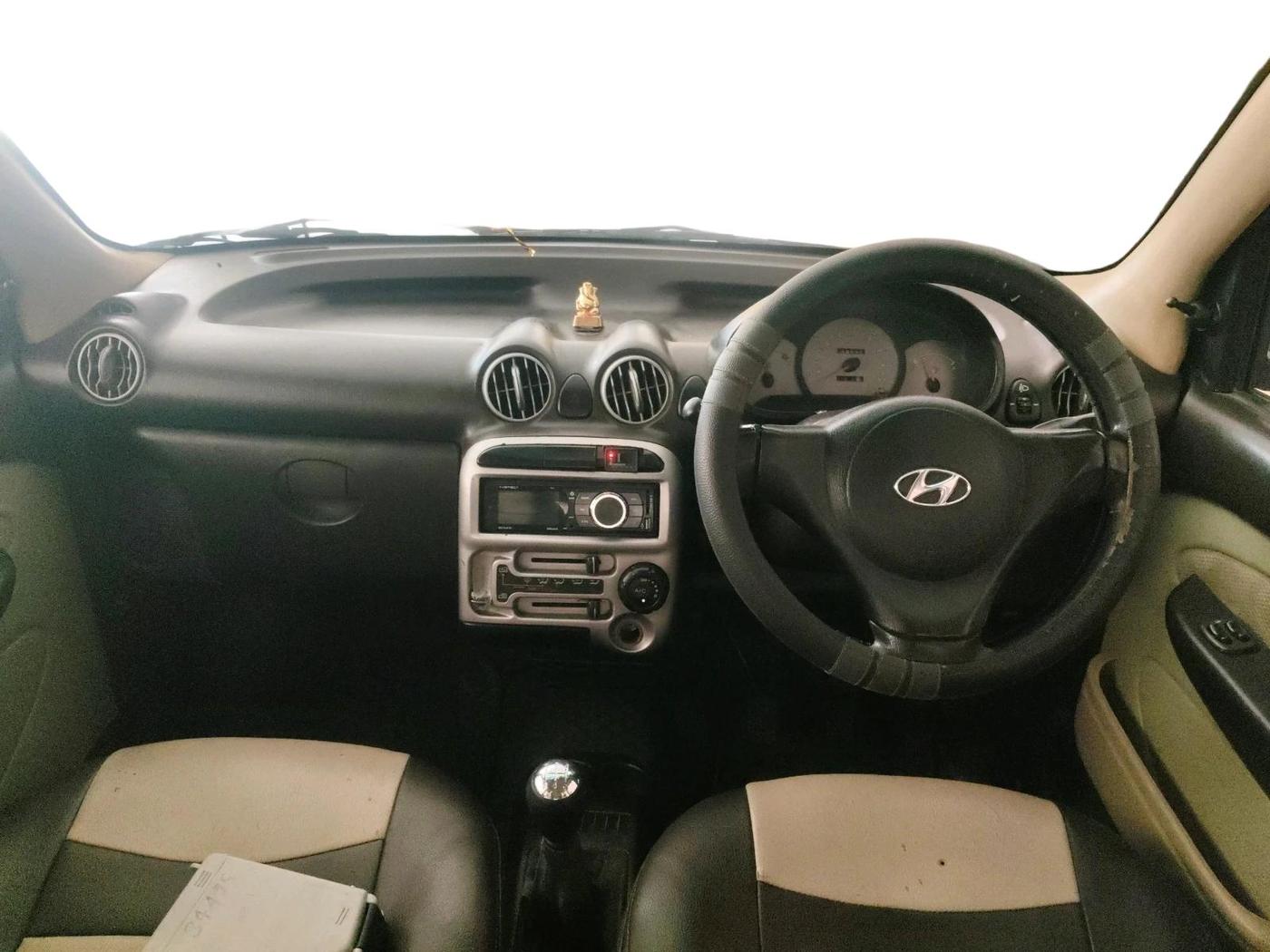 2011 Hyundai Santro Xing GLS LPG, Petrol, Manual, 88,995 km, interior