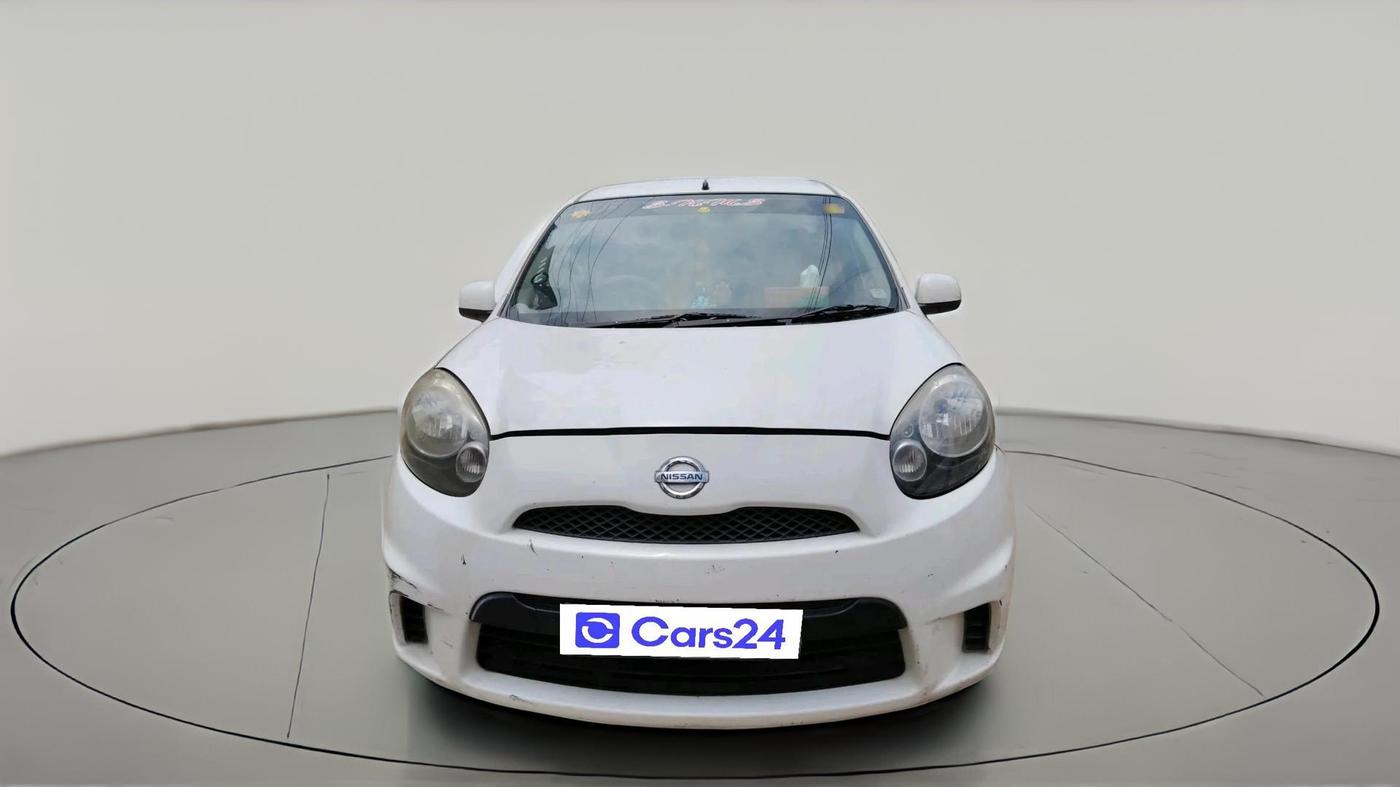 2013 Nissan Micra XV PETROL, Petrol, Manual, 1,46,035 km, exterior