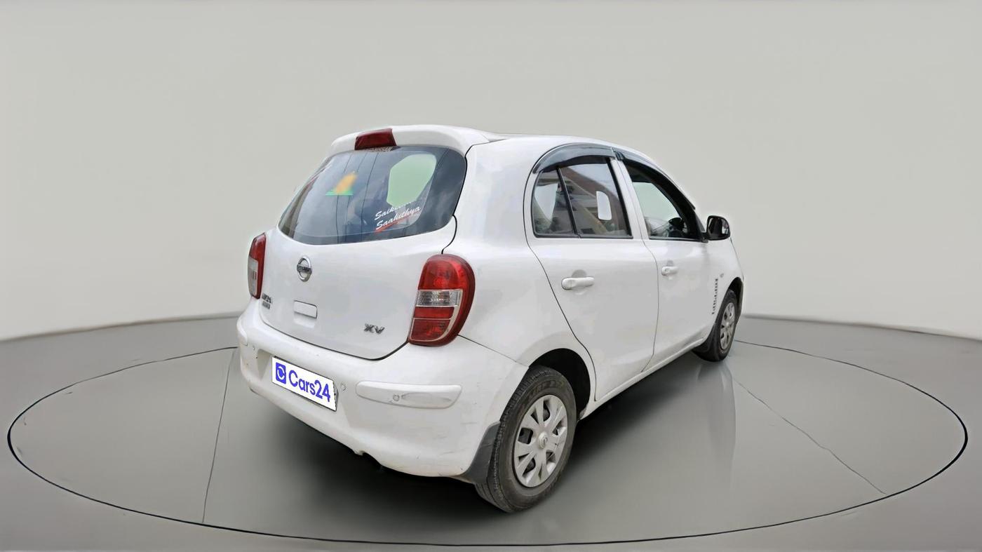 2013 Nissan Micra XV PETROL, Petrol, Manual, 1,46,035 km, exterior