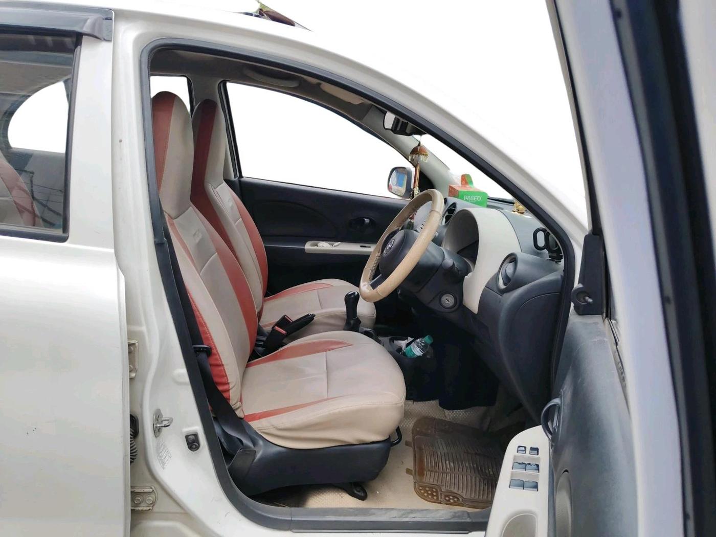 2013 Nissan Micra XV PETROL, Petrol, Manual, 1,46,035 km, interior