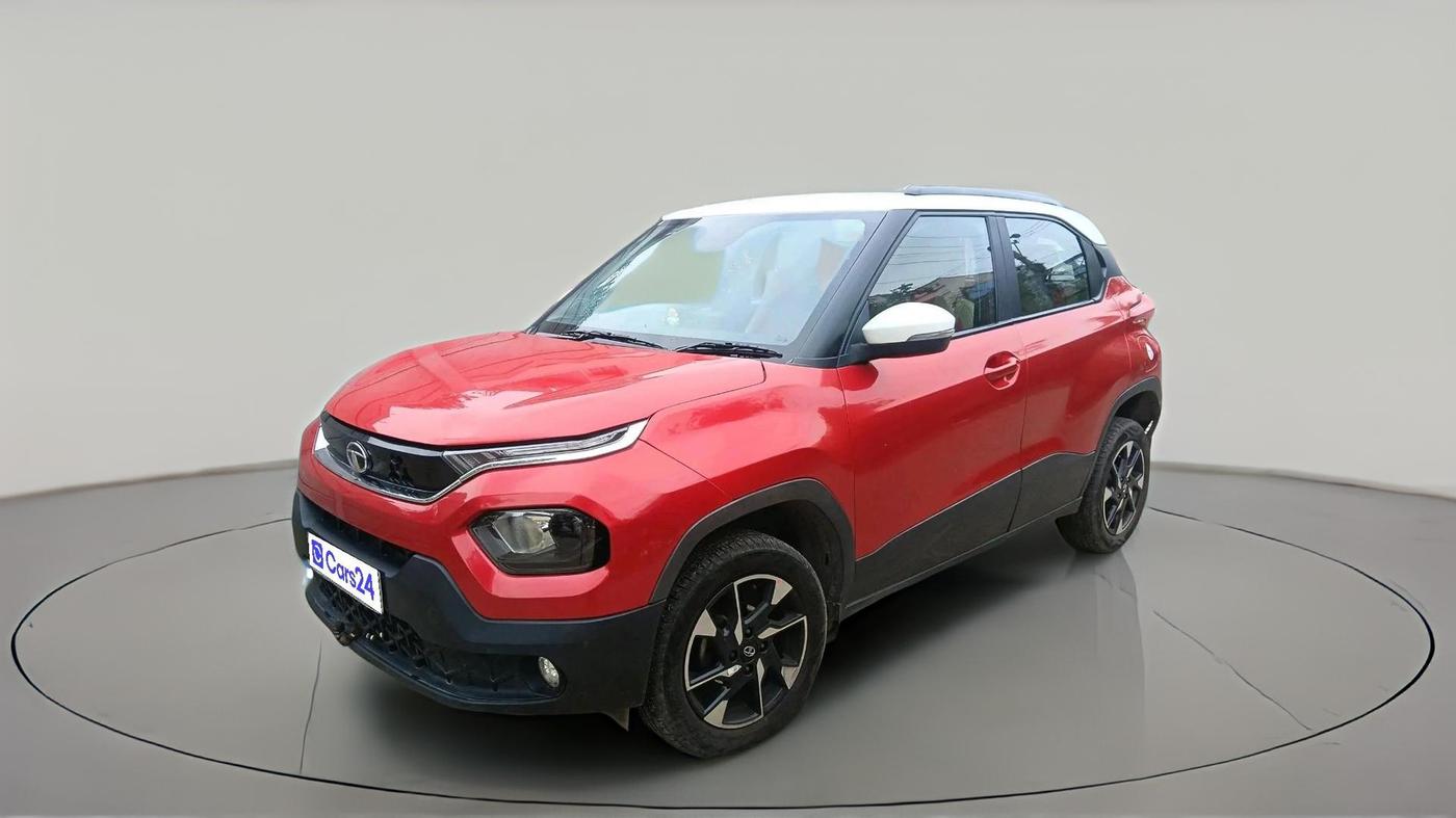 2022 Tata PUNCH CREATIVE AMT 1.2 RTN DUAL TONE, Petrol, Automatic, 64,595 km, exterior