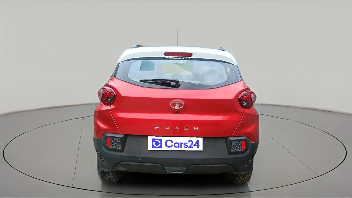 2022 Tata PUNCH CREATIVE AMT 1.2 RTN DUAL TONE, Petrol, Automatic, 64,595 km, exterior