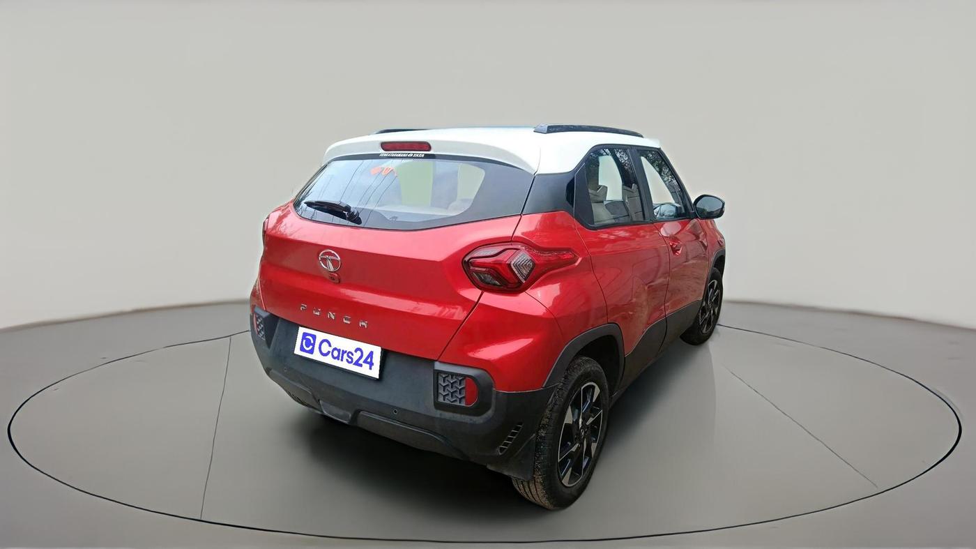 2022 Tata PUNCH CREATIVE AMT 1.2 RTN DUAL TONE, Petrol, Automatic, 64,595 km, exterior