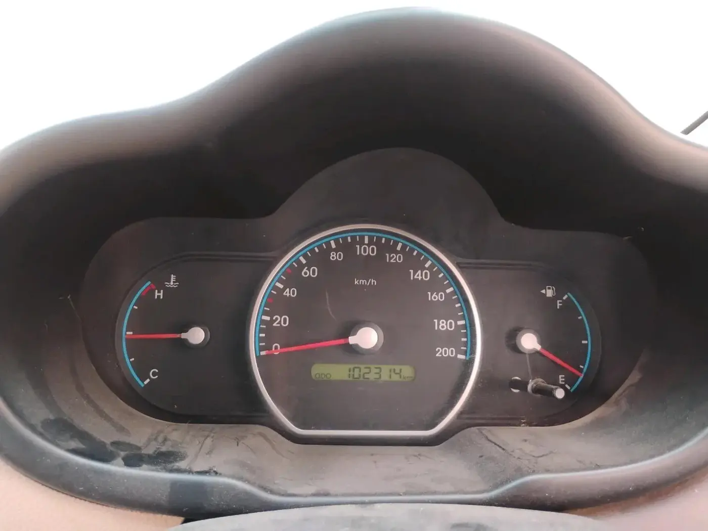 2008 Hyundai i10 ERA 1.1, Petrol, Manual, 1,02,314 km, interior