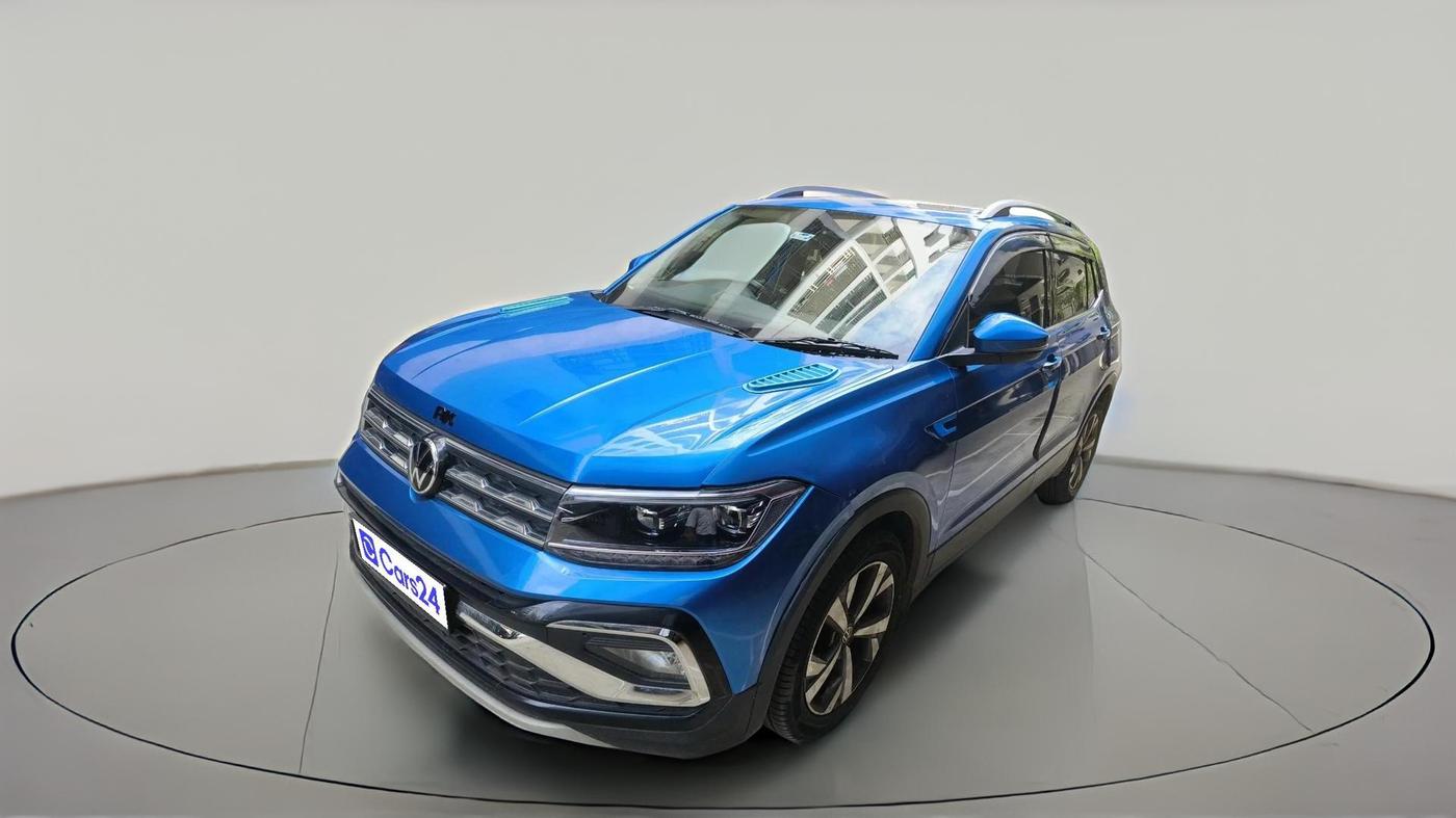 2022 Volkswagen TAIGUN TOPLINE 1.0 TSI AT, Petrol, Automatic, 40,373 km, exterior