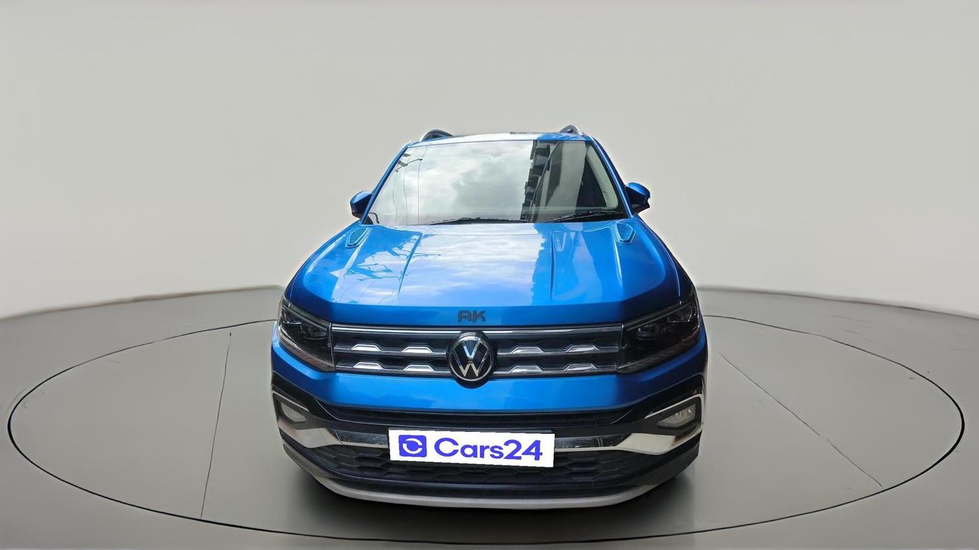 2022 Volkswagen TAIGUN TOPLINE 1.0 TSI AT, Petrol, Automatic, 40,373 km, exterior