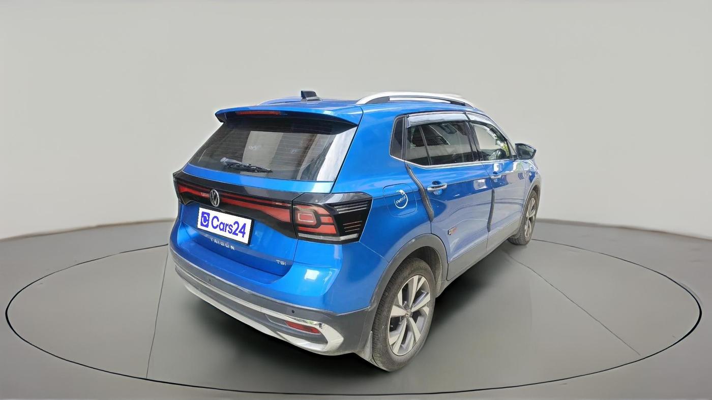 2022 Volkswagen TAIGUN TOPLINE 1.0 TSI AT, Petrol, Automatic, 40,373 km, exterior