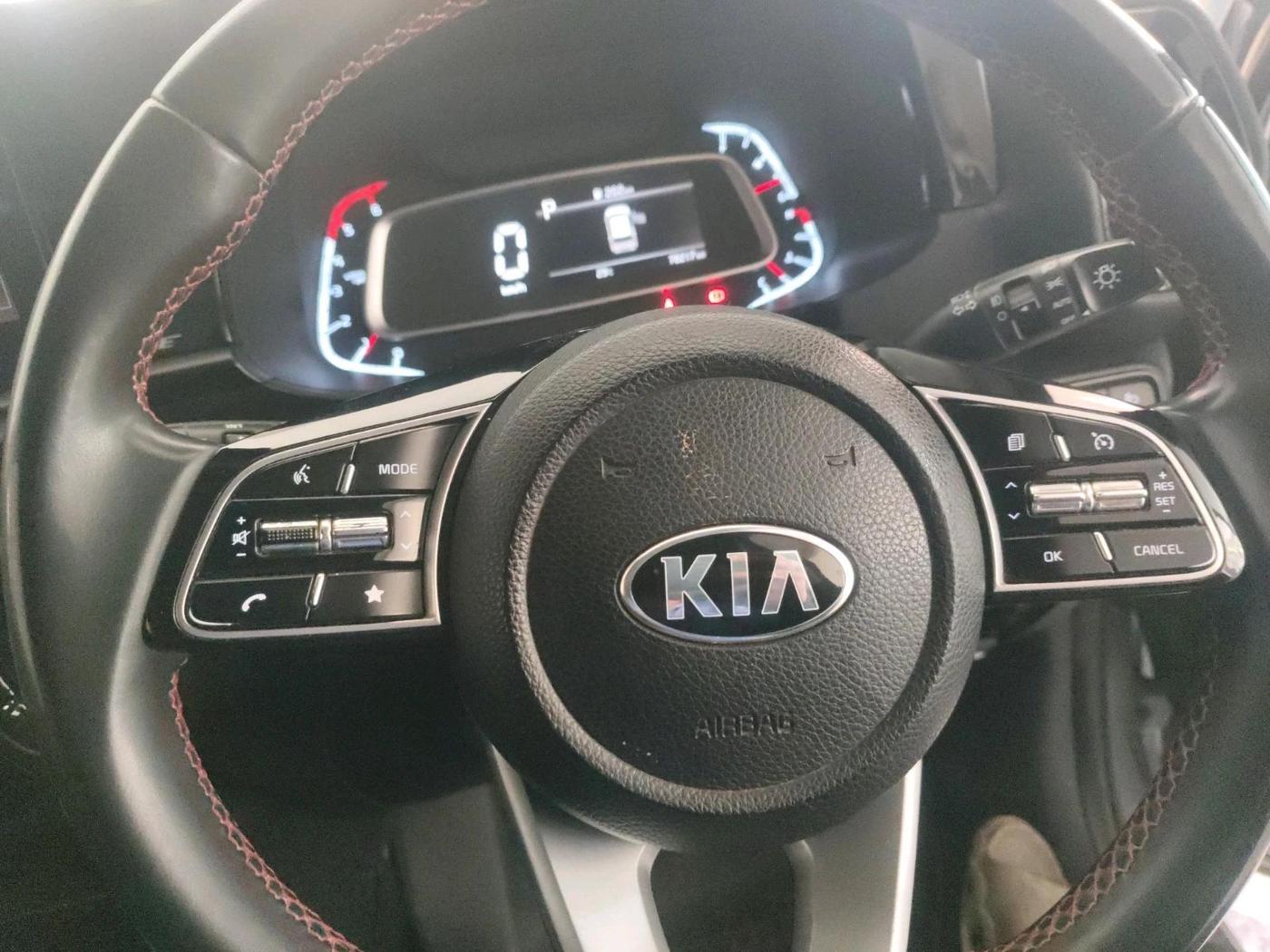 2020 KIA SONET GTX PLUS 1.5 AT, Diesel, Automatic, 81,500 km, interior