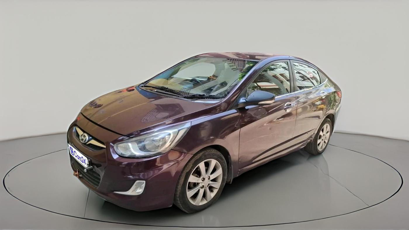 2013 Hyundai Verna FLUIDIC 1.6 CRDI SX, Diesel, Manual, 98,516 km, exterior