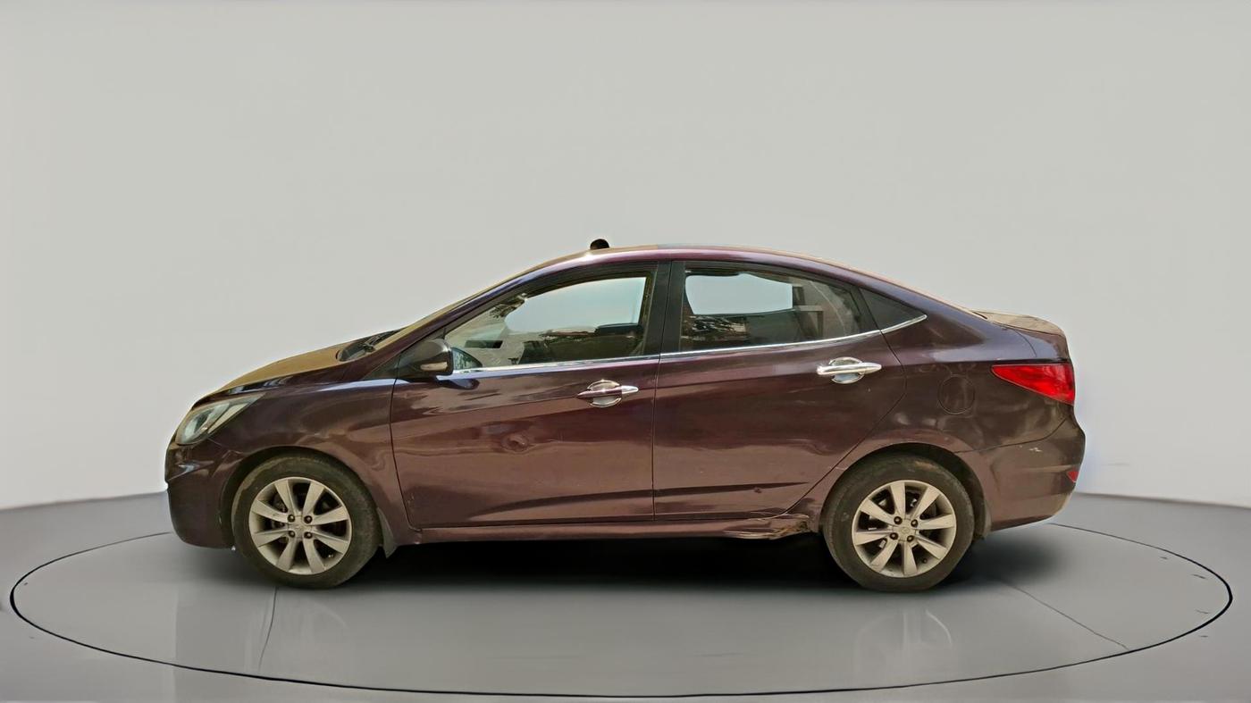 2013 Hyundai Verna FLUIDIC 1.6 CRDI SX, Diesel, Manual, 98,516 km, exterior