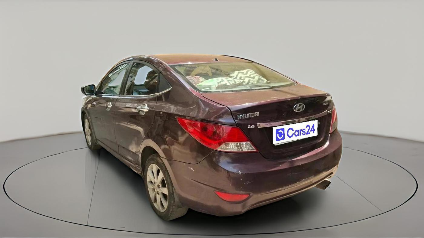 2013 Hyundai Verna FLUIDIC 1.6 CRDI SX, Diesel, Manual, 98,516 km, exterior