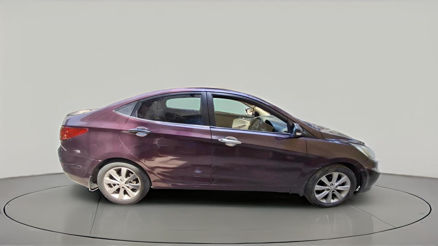 2013 Hyundai Verna FLUIDIC 1.6 CRDI SX, Diesel, Manual, 98,516 km, exterior