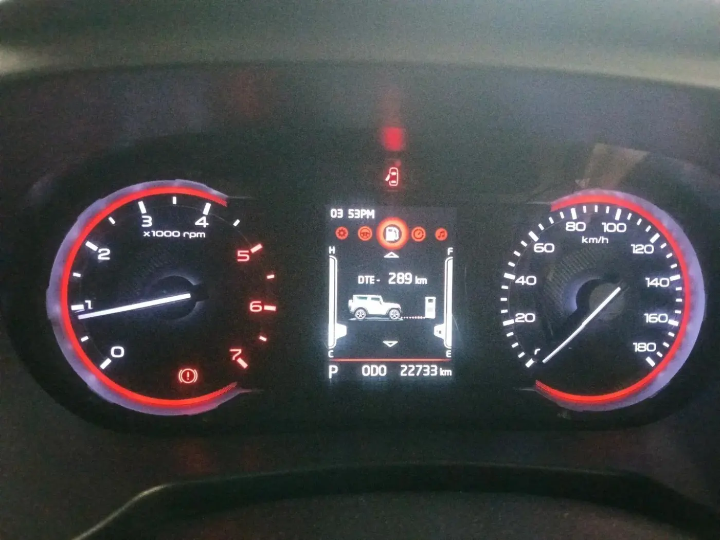 2024 Mahindra Thar LX D AT 4WD HT, Diesel, Automatic, 22,733 km, interior