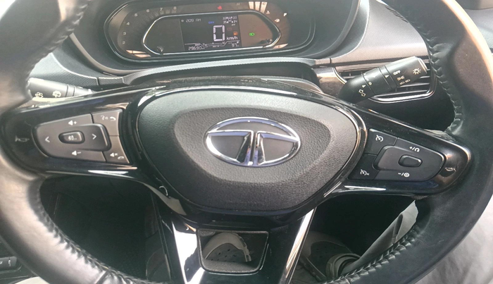 2023 Tata NEXON XZ PLUS PETROL SUNROOF DARK EDITION, Petrol, Manual, 29,690 km, interior