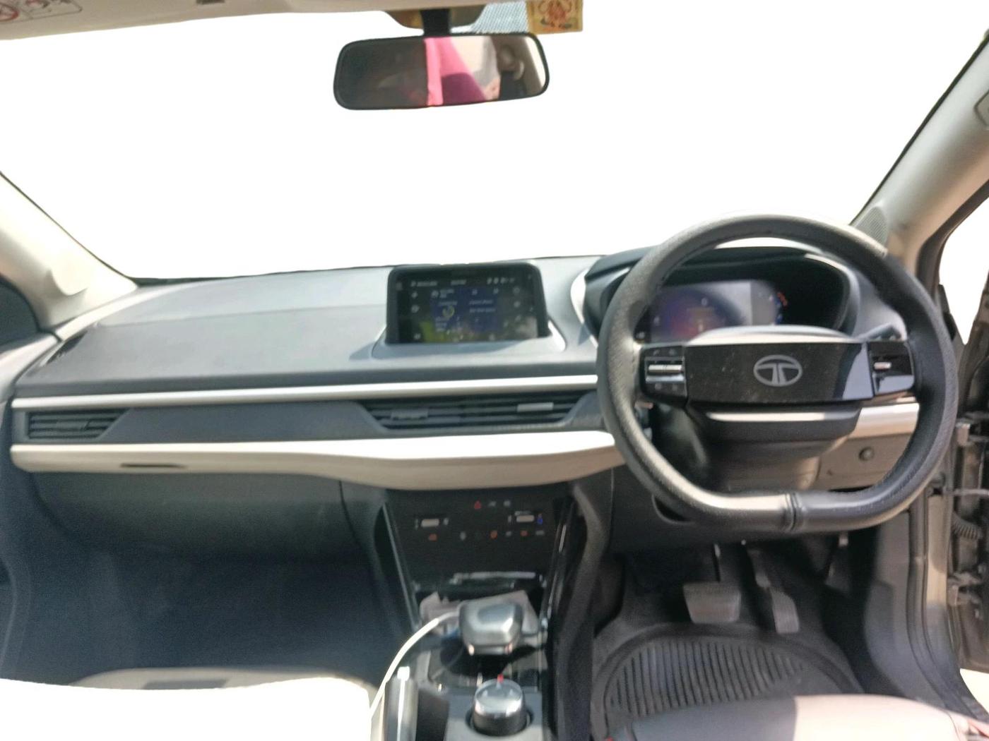 2023 Tata NEXON CREATIVE DCA DUAL TONE 1.2 PETROL, Petrol, Automatic, 75,226 km, interior