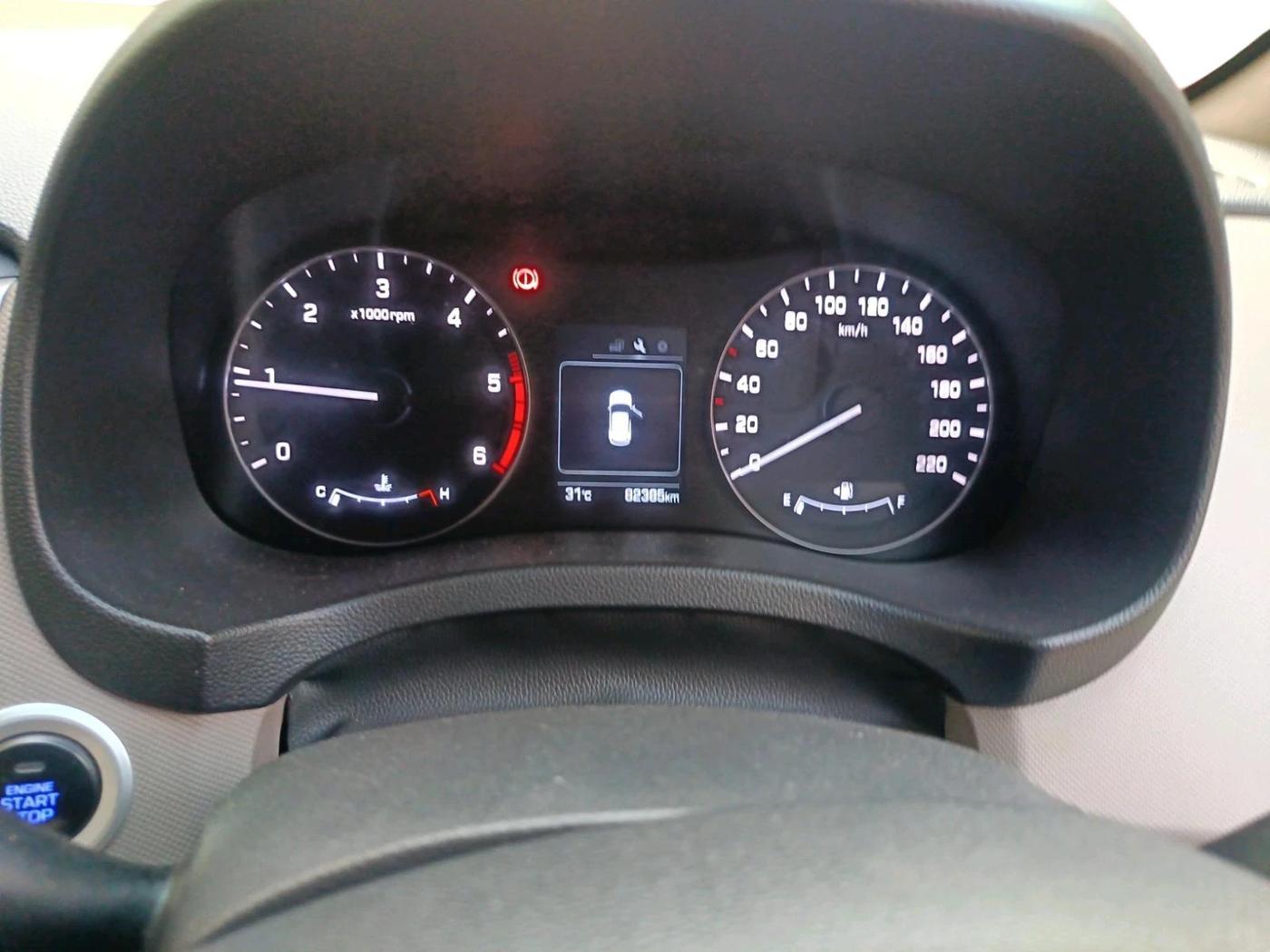 2017 Hyundai Creta SX (O) 1.6 DIESEL, Diesel, Manual, 82,385 km, interior