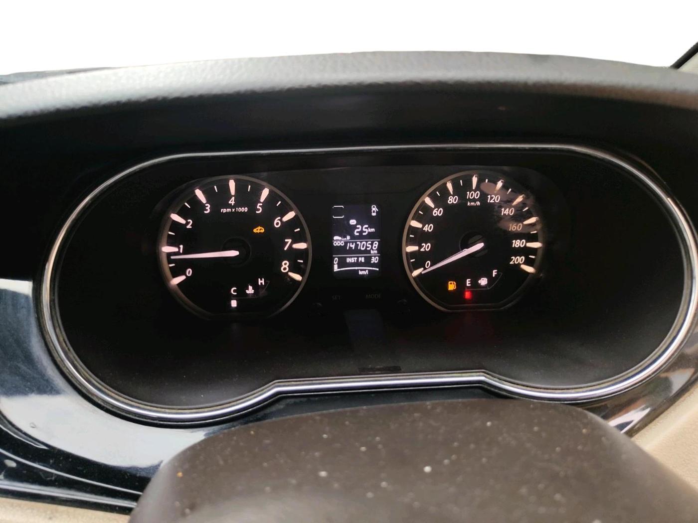 2015 Tata Zest XT PETROL, Petrol, Manual, 1,47,058 km, interior