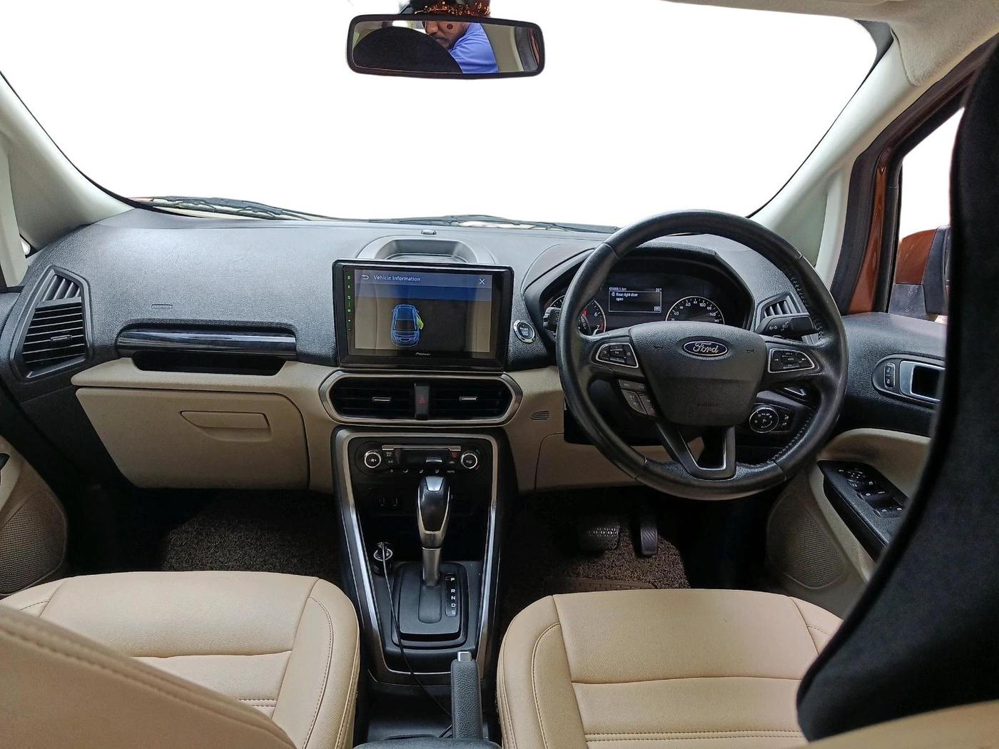 2019 Ford Ecosport TITANIUM + 1.5L PETROL AT, Petrol, Automatic, 69,400 km, interior