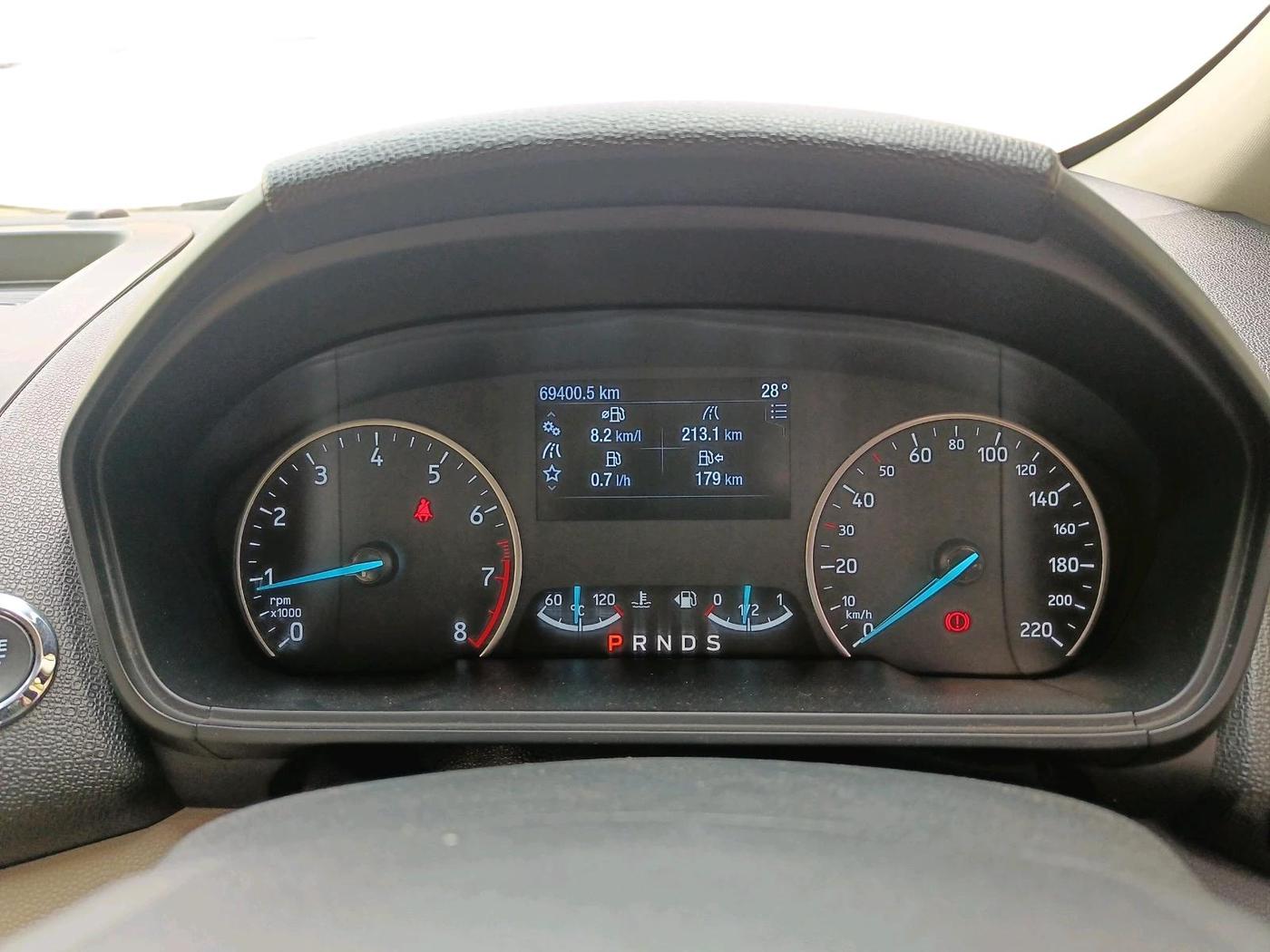 2019 Ford Ecosport TITANIUM + 1.5L PETROL AT, Petrol, Automatic, 69,400 km, interior